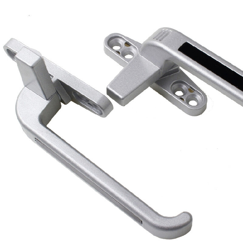 Casement Window Aluminum Alloy Left/Right Hand Locking Handles Grips Solid Window Handle Door and Window Lock Replacement parts