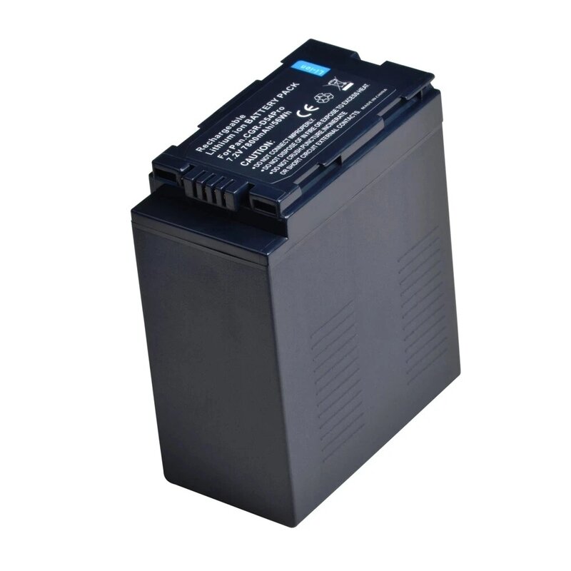 7800mAh CGR-D54 bateria do Panasonic AG-3DA1P, AG-DVC7, AG-DVC15, AG-DVX100, AG-DVX1000, HDC-Z10000, NV-C2, NV-C3, NV-C5, NV-C7
