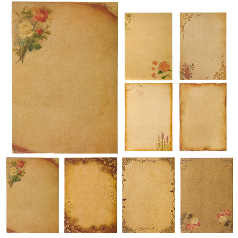 1 paczka Vintage koperta z papieru pakowego list zestaw podkładek walentynki list miłosny zaproszenie koperty papier do pisania z akcesoria linowe