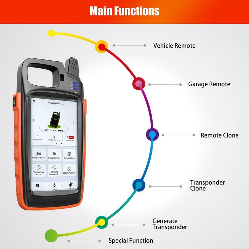 Xhorse VVDI Key Tool Max Remote Programmer Support work with Condor Dolphin XP005