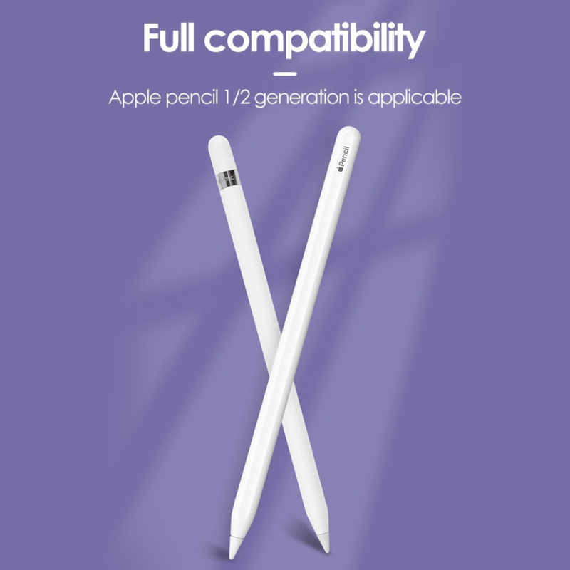 Caja de almacenamiento portátil para Apple Pencil 1, soporte para bolígrafo, accesorios para Apple iPad Pencil 2 Generación, funda de plástico