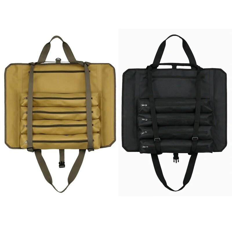 Storage Bag Oxford Cloth Camouflage Pocket Multi-function Hanging Multi-pocket Portable Carrier Tote