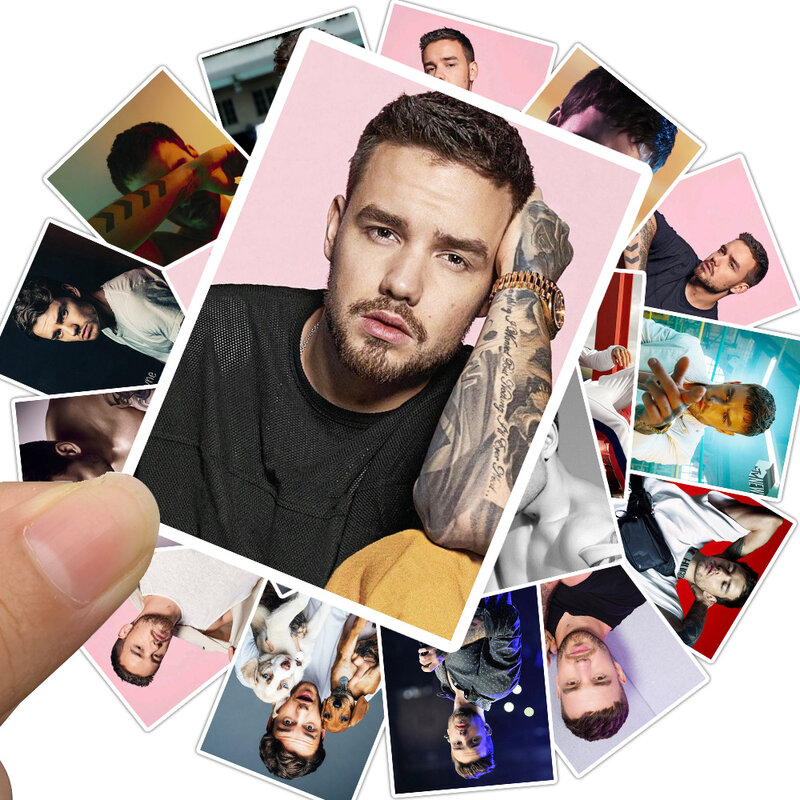 25pcs One Direction Member Liam Payne Stickers For Car Laptop PVC Backpack Water Bottle Pad Bicycle waterproof Decal