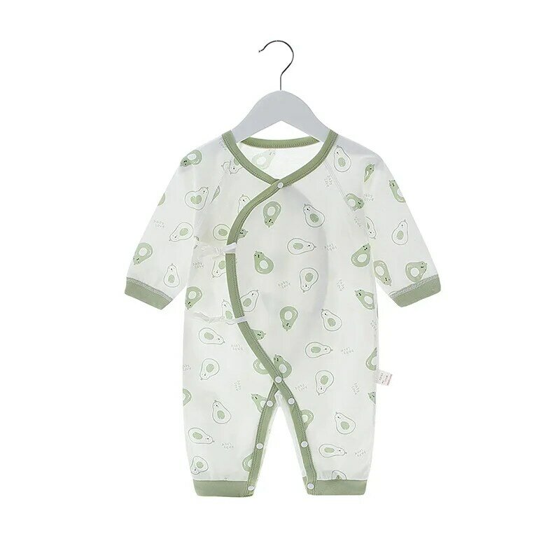 Wiosna jesień noworodek Romper jednolity kolor ubranka dla dzieci dziewczyna pajacyki bawełniany kombinezon niemowlęcy pół rękawa niemowlę chłopcy Romper