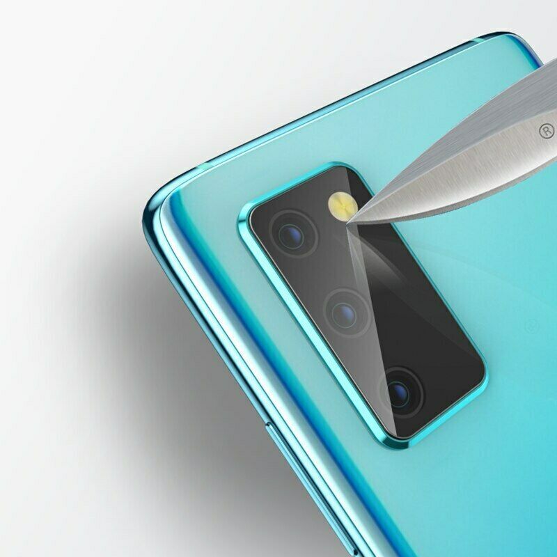 Protector de pantalla frontal curvado para Samsung Galaxy S20 Plus Ultra 2 en 1, cristal templado, protectores de cristal para lente de cámara HD
