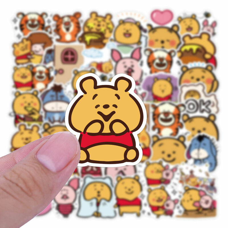 10 ~ 100/قطعة بو الدب ملصقات مواد الديكور مناسبة ل أغطية هواتف محمولة و كتيب ملصقات لطيف