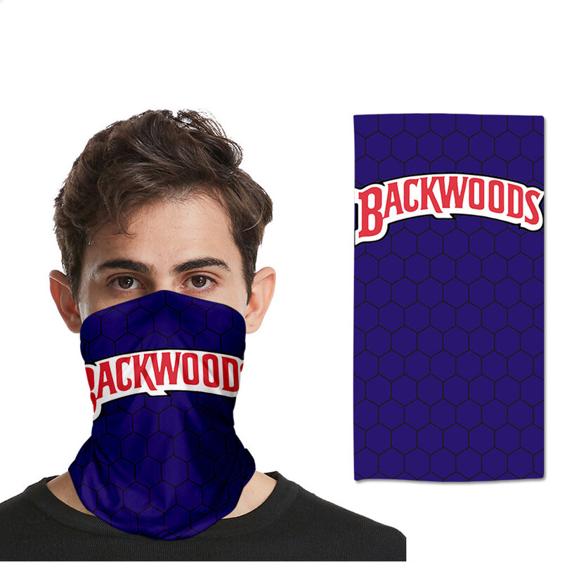 New 3D backwood sigaro magico turbante maschera asciugamano moda maschera da esterno sciarpe fascia per capelli senza cuciture sciarpa testa Bandana copricapo