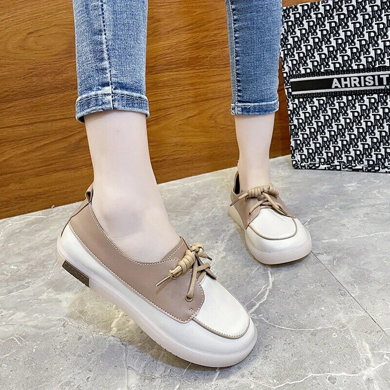 Ladies Casual Sports Shoes 2021 New Autumn Thick-soled Women's Shoes 35-43 Large Size Soft-soled Comfortable Walking Shoes