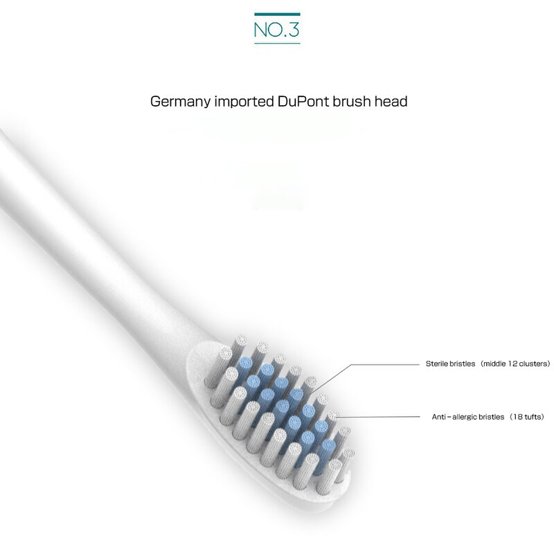 فرشاة أسنان كهربائية جديدة موديل 2021 ذات شعيرات لينة تهتز للاستخدام المنزلي فرشاة أسنان كهربائية قابلة للشحن للكبار مزودة بمنفذ Usb