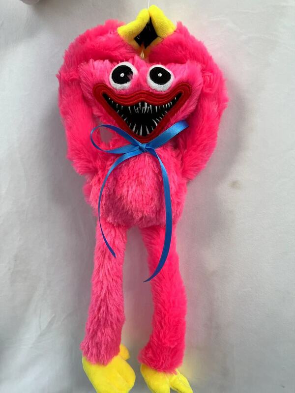 100cm huggy wuggy brinquedo de pelúcia papoula playtime horror jogo plushies brinquedo boneca de pelúcia kawaii presentes de natal para crianças frete grátis