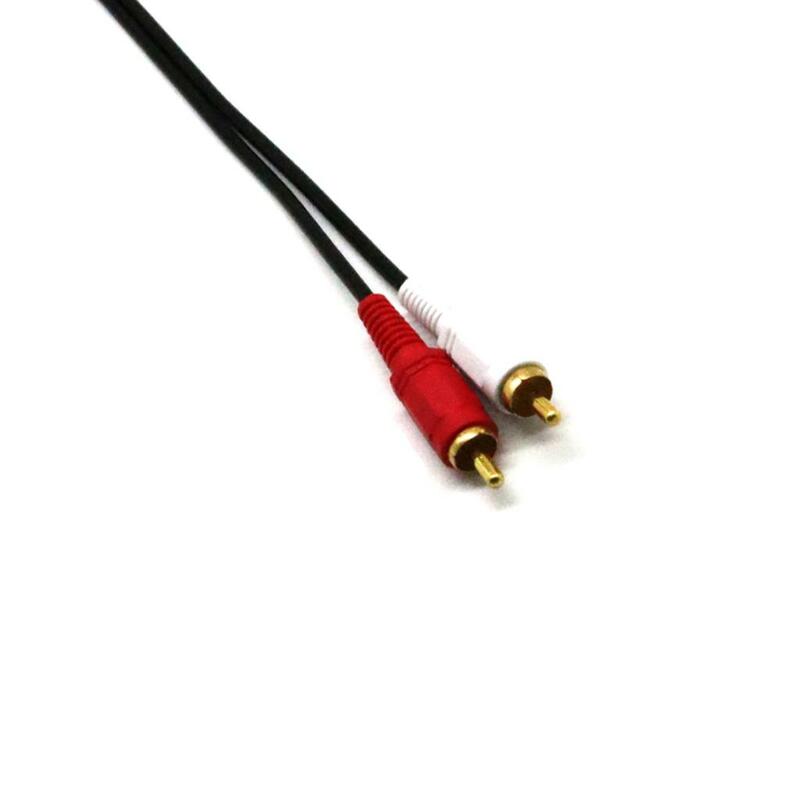 Cable de conexión 1XLR hembra a 2 RCA macho, divisor, cuerda