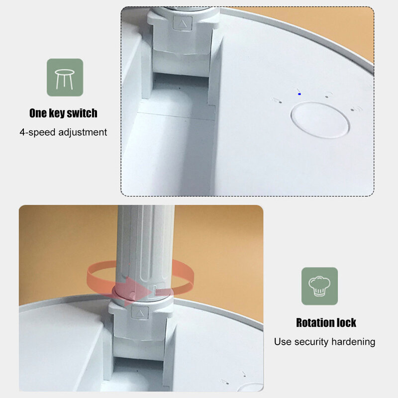 USB Rechargeable Folding Telescopic Floor Fan Mini Summer Mute Silent Student Desktop Table Fan for Office Bedroom Cooler