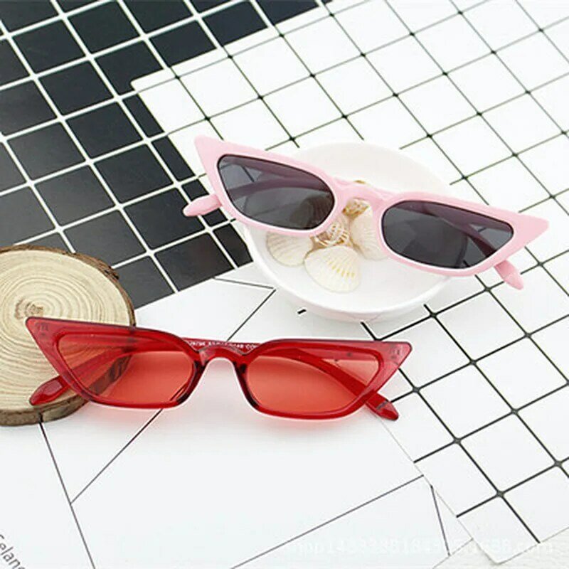 Gafas de sol con diseño de ojo de gato para hombre y mujer anteojos de sol unisex de estilo Vintage 
