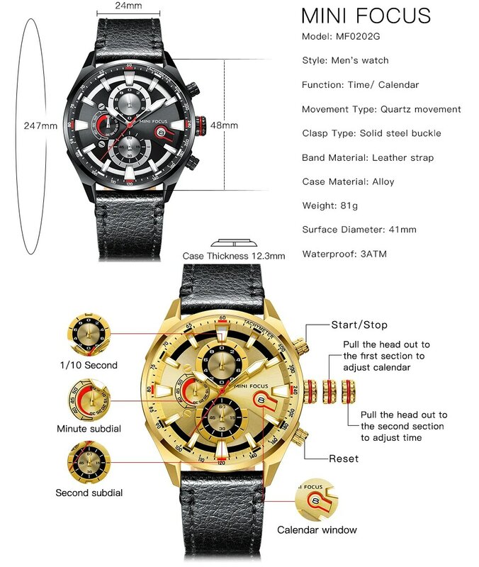 Relógio de quartzo masculino steampunk, relógio de luxo à prova d'água de marca superior com pulseira de couro, cronógrafo luminoso, novo, 2020