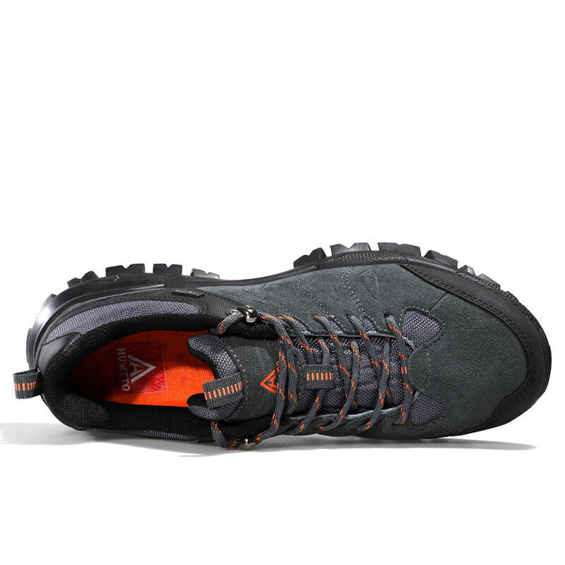 HUMTTO liquidación-zapatos de senderismo profesionales para hombre, calzado de invierno, transpirable, para exteriores, caza y Camping