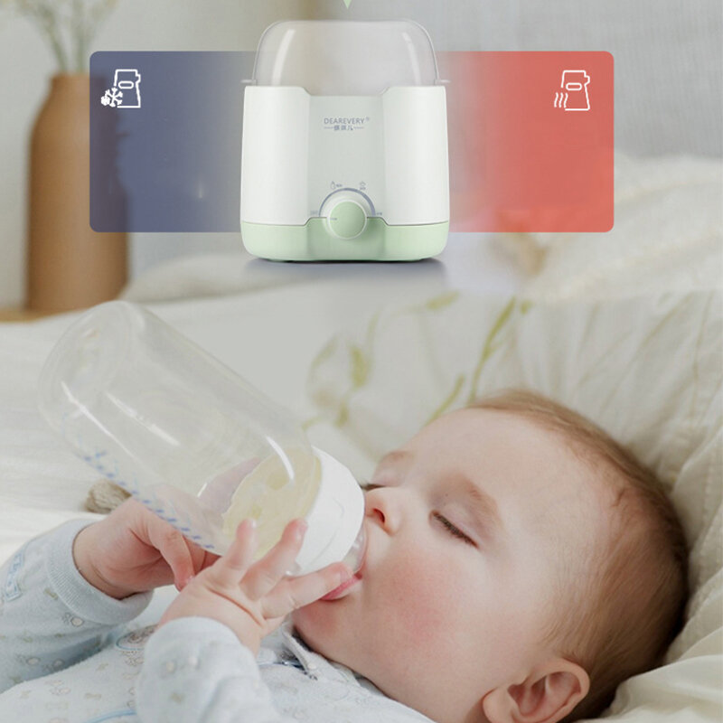 Wielofunkcyjny automatyczny inteligentny termostat butelka dla dziecka podgrzewacze butelka mleka dezynfekcja szybkie ciepłe mleko i sterylizatory