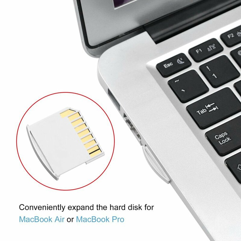 1 pz Micro caldo per adattatore per scheda SD memoria TF in breve per adattatore SD per MacBook Pro Air Drop Shipping