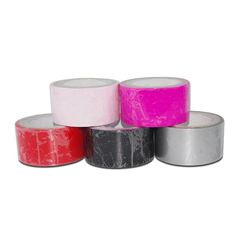 Static Bondage 5 Color Tape Anti-stick Hair Restraints Sex Flirting Toys For Couples Role Play Adult Fun Games Erotic Toys