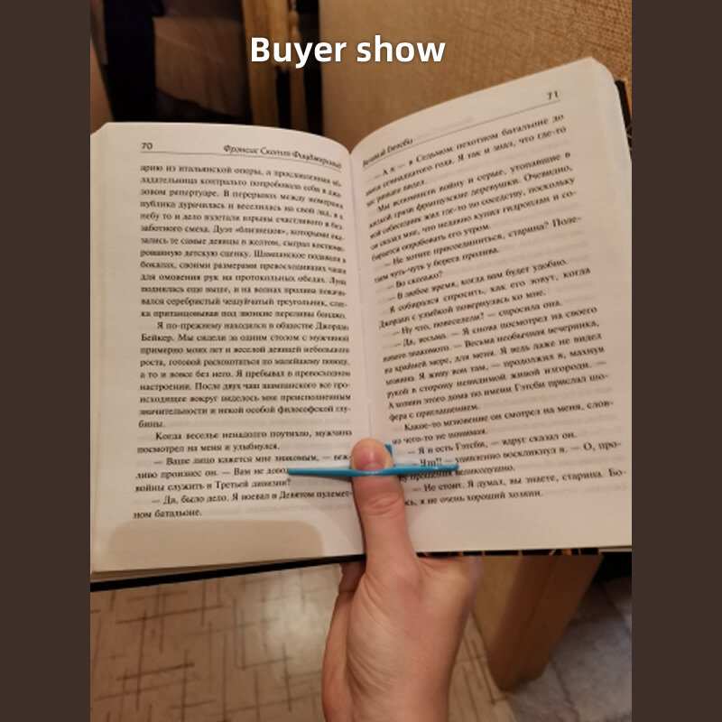 2 Pcs หนังสือผู้ถือ Thumb บุ๊คมาร์ควัสดุ PP อ่านของขวัญอุปกรณ์เสริมสำหรับผู้อ่านหนังสือคนรัก Bookworm บ...