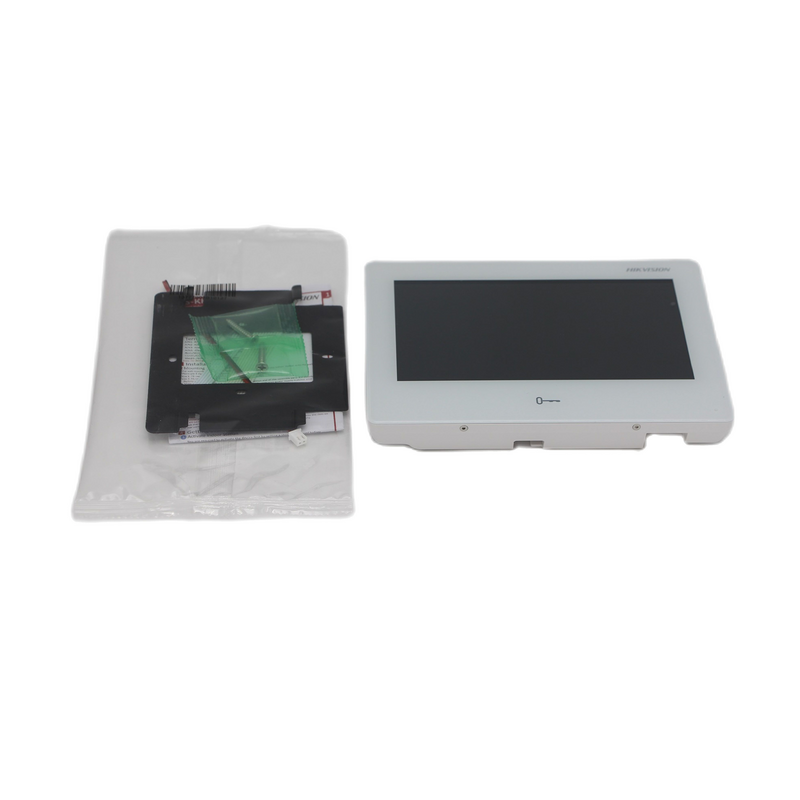 Hikvision-Monitor DS-KH9310-WTE1 para interiores, pantalla TFT de 7 pulgadas, multilenguaje, POE,App Hik connect,WiFi, intercomunicador de vídeo