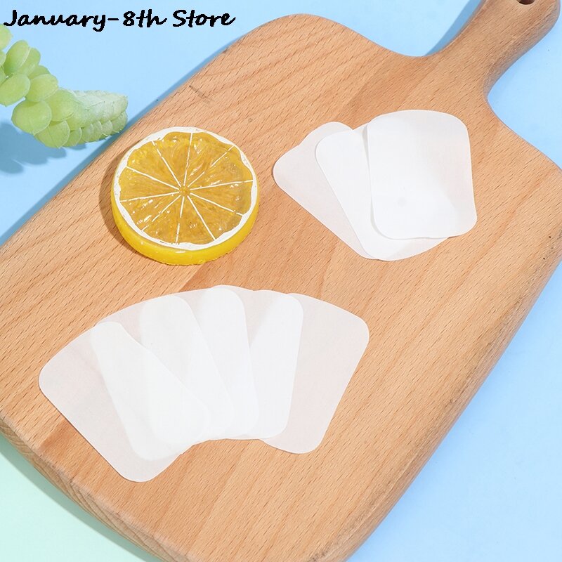 20 40 100PC/Box Travel Hand-washing Soap Paper Multifunctional Aroma Sliced Cleaning Paper Disposable Boxed Mini Soap