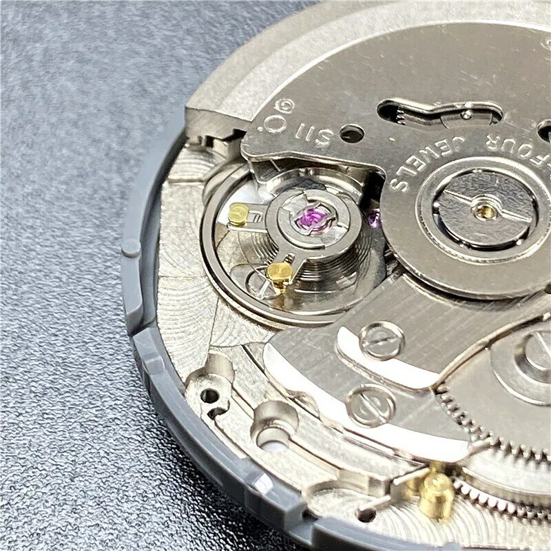 Japão nh36 movimento nh36a alta precisão calendário mecânico semana enrolamento automático para seiko5skx007 relógio de modificação masculina