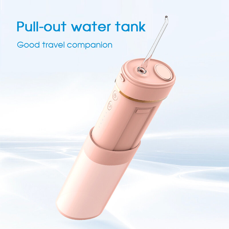 Boi-irrigador Oral recargable por USB para adultos, irrigador portátil de pulso de alta frecuencia, lavable, 4 modos, hilo de agua para dientes