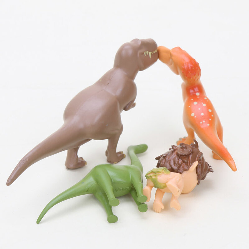 Arlo Spot – Figurines d'action en Pvc, 12 pièces/lot, ensemble de Figurines de film de dinosaures, jouets pour enfants