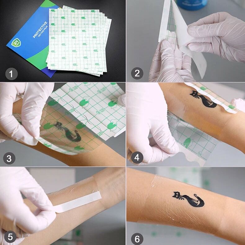 Film de protection respirant pour tatouage, 15CM x 18CM, Solution de  Bandage pour Film protecteur, autocollants de réparation / Tattoo et body  art
