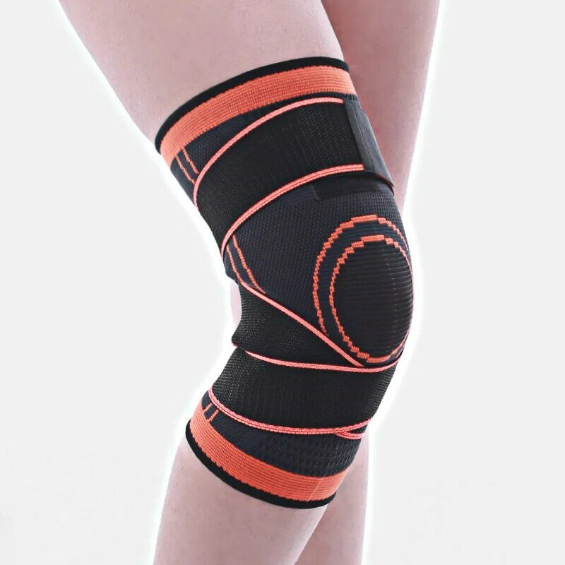CARTELO New Knitted Sports Knee Pads Compression Bandage Knee Pads Cycling Fitness Breathable Wrap Knee Pads
