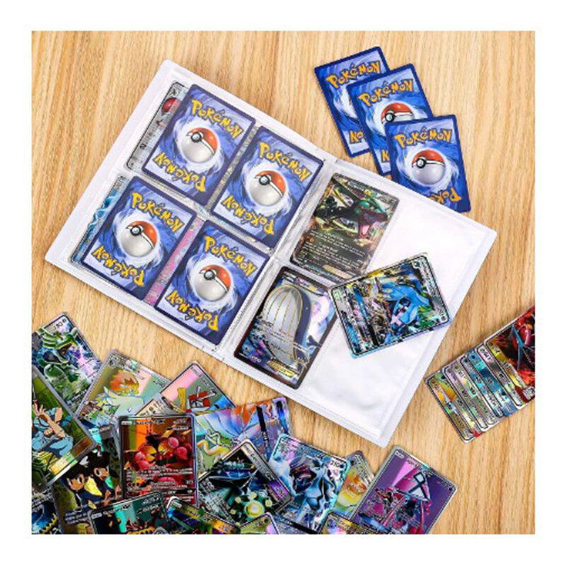 Album et porte-cartes Pokemon, 240 pièces, personnages de dessin animé, jeu  Charizard, collection, classeur, liste chargée, jouet, cadeau