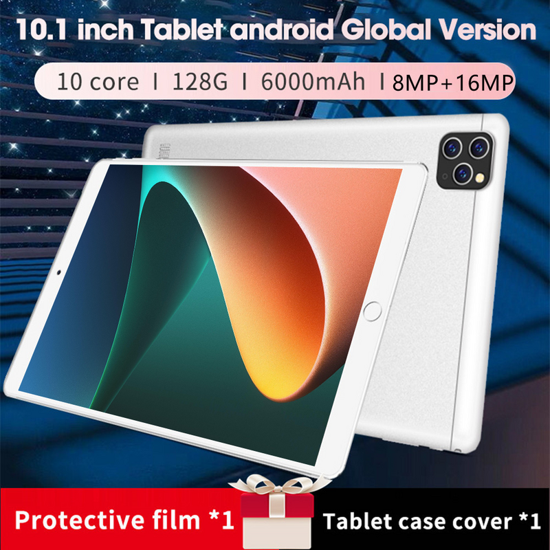 Tableta PC Pad Pro de 10,1 pulgadas, Tablet con GPS para dibujar, 6GB de RAM + 128GB de ROM, pantalla táctil, tableta portátil para juegos de 10 núcleos