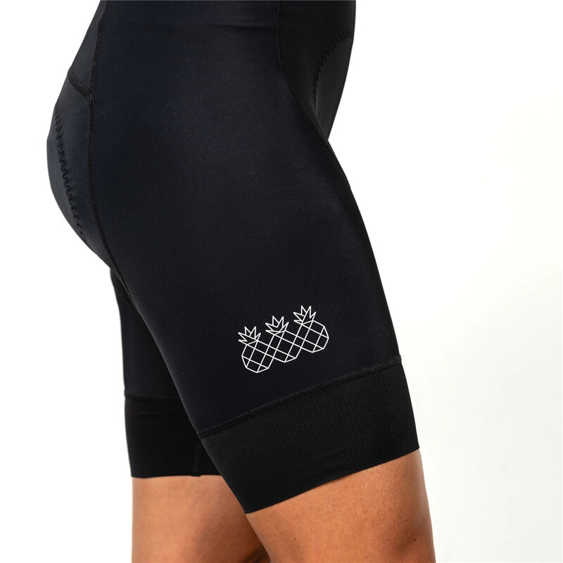 Shorts de ciclismo feminino três pinas, calção de macaquinho para bicicleta mtb, gel pad 9d, drenante, mtb, calça de bicicleta