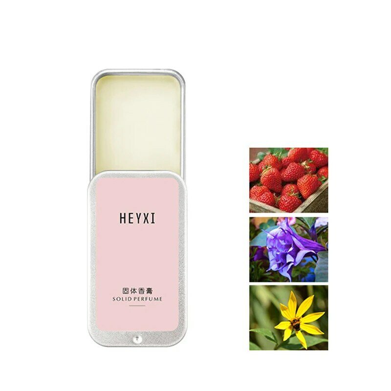 1Pc Fragrance Solid Perfume Magic Balm Long Lasting Romantic Fresh Sweet Female Balsam Portable Parfum Solid Deodorant Fragrance
