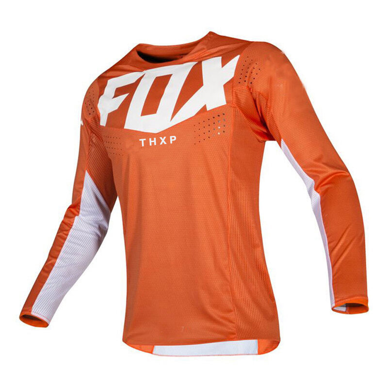 Mountain bike downhill jersey, cross-country motorcycle jersey, Fox Mtb DH thxp jersey, breathable 2021 new team customization