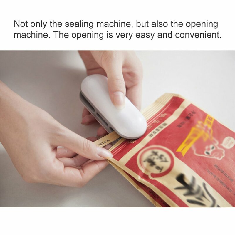 آلة الختم الحراري للأكياس الصغيرة المحمولة ، آلة تغليف الطعام البلاستيكية الصغيرة ، ضغط اليد المنزلية