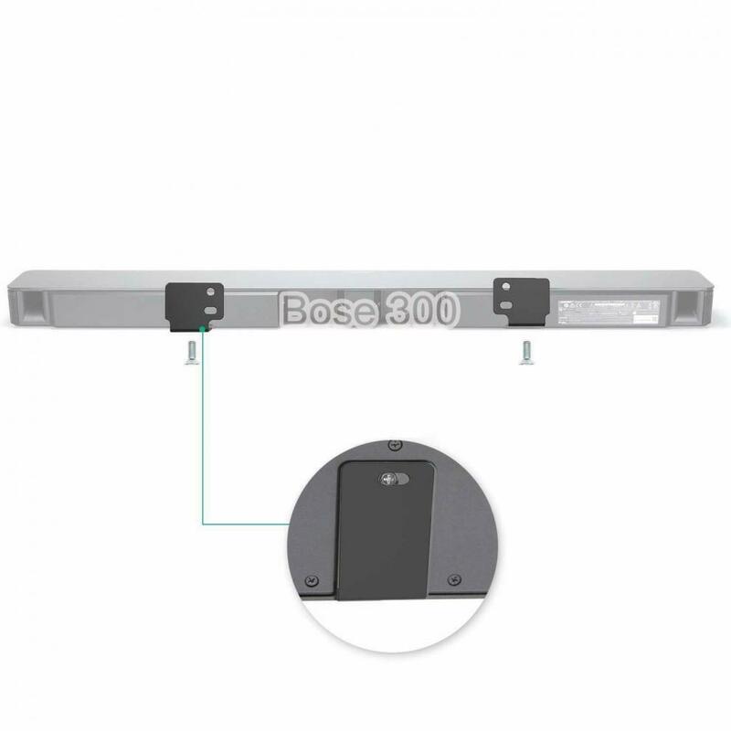 Wand Montieren Kit Montage Klammern für Bose WB-300 Sound Touch 300 Soundbar, Soundbar 500 Soundbar 700 / 900