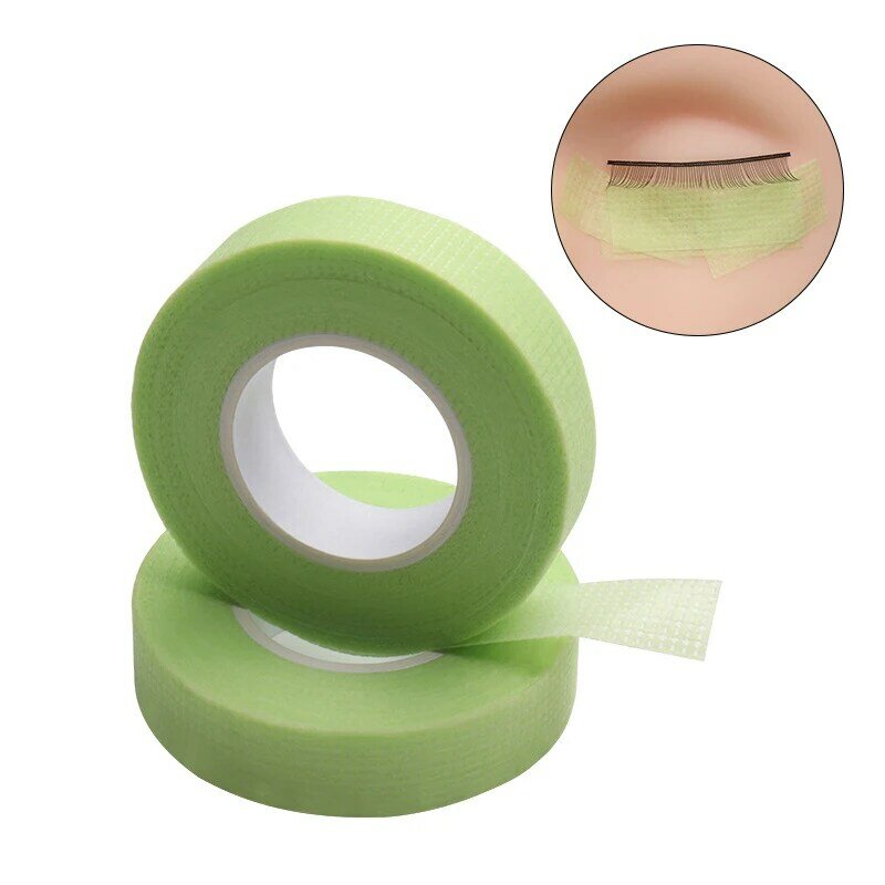 10 ม้วนทอGrafted Eyelash Under Eye Padทางการแพทย์เทปBreathable Sensitiveกันน้ำสีชมพูสีเขียวEye Padขนตาแพทช์