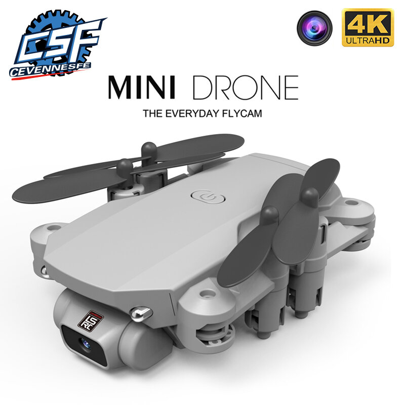 2021 Baru Drone Mini 4K HD Sudut Lebar Tali Kamera WIFI FPV Berkendali Ketinggian Quadcopter RC Lipat Helikopter Dronges Mainan Anak Laki-laki