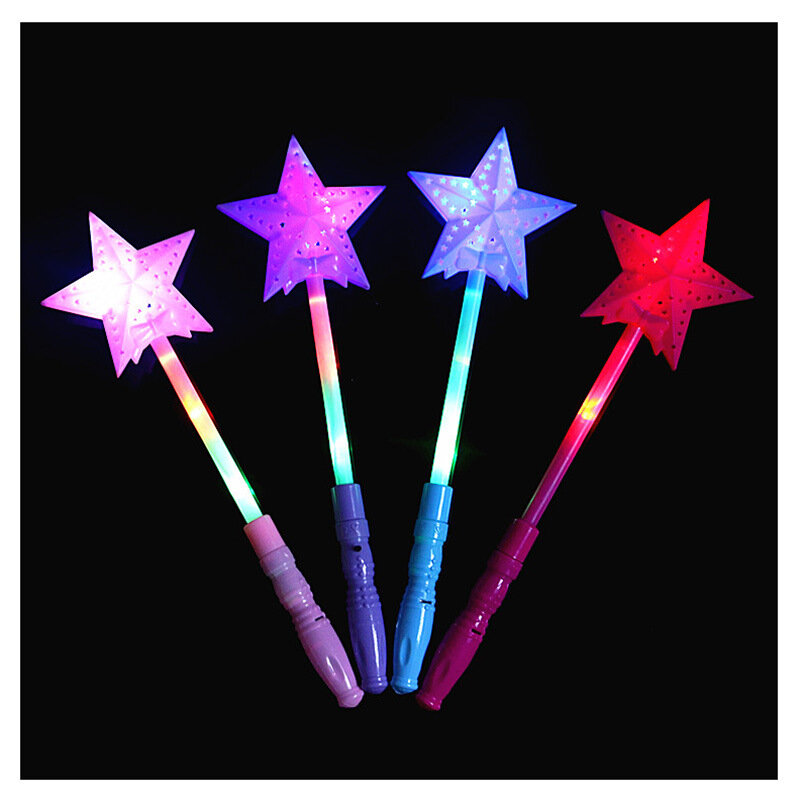 Baguette magique pentagramme pour enfants, jouet flash, bâton lumineux kpop  / Jouets fantaisie et gag