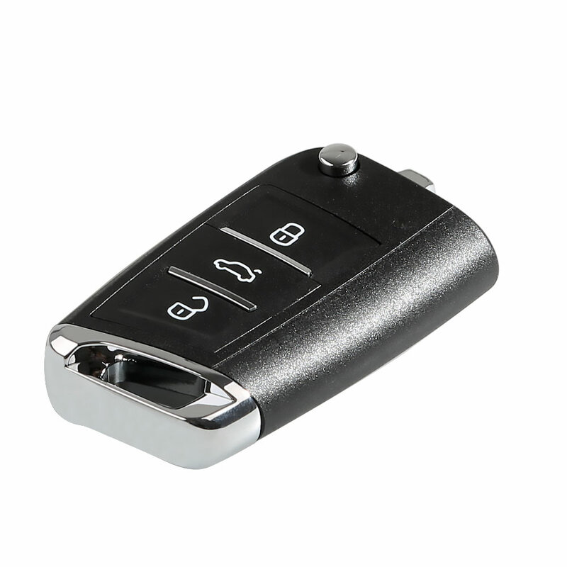 XHORSE – clé télécommande 3 boutons intégrée, originale, Style MQB, Version anglaise