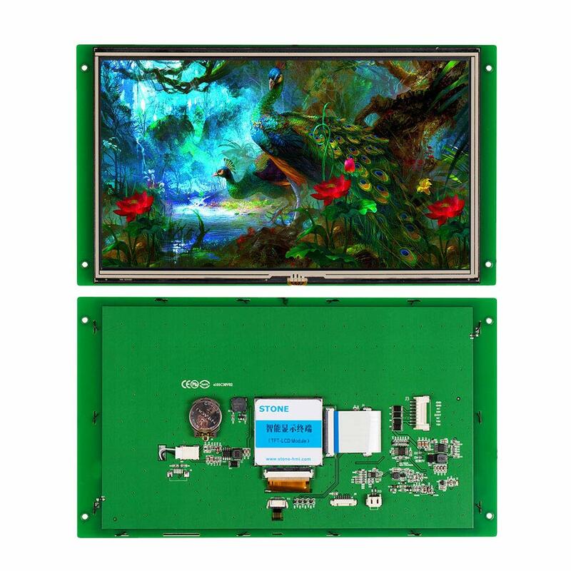 Màn Hình LCD 10.1 Inch Màn Hình Cảm Ứng Với Bộ Điều Khiển Thông Minh Và Ổ Ban RS232 Cổng