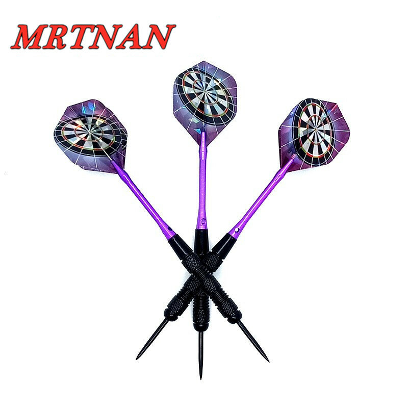 3PCS steel tip darts 23g sports suit beautiful flying rake tip wing needle barrel steel tip dart indoor throwing game