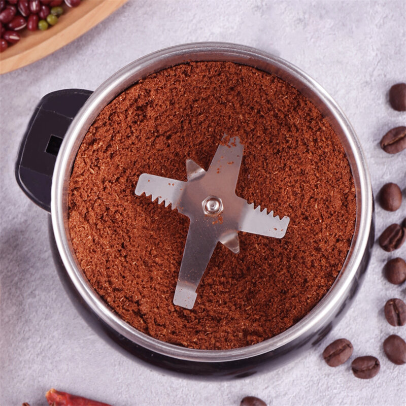 เครื่องบดกาแฟไฟฟ้าครัวธัญพืชถั่วถั่วเครื่องเทศธัญพืชบดเครื่องมัลติฟังก์ชั่นบ้านกาแฟเค...