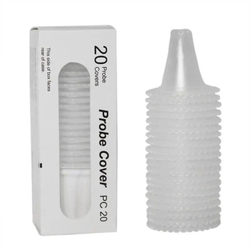 20 sztuk termometr do ucha filtr Cap nauszniki sondy obejmuje napełniania Cap filtry soczewek dla Braun ThermoScan ucho strzykawka opieka zdrowotna dla dzieci