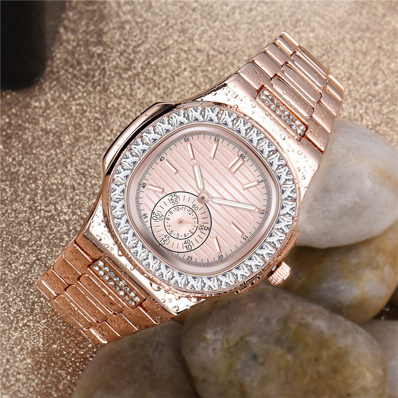 Часы наручные Dimond Мужские Аналоговые, брендовые модные спортивные полностью стальные водонепроницаемые в стиле милитари