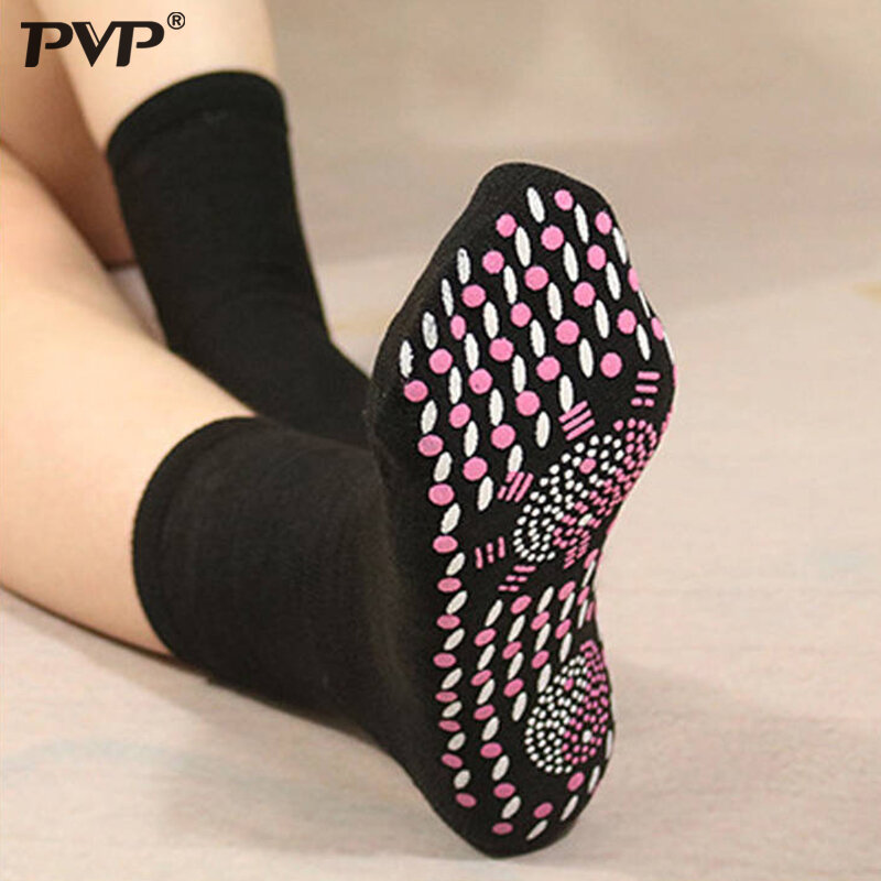 Tourmaline Magnetic Therapy New Self-Heating Health Care Socks  Comfortable And Breathable Massager Winter Warm Foot Care Socks