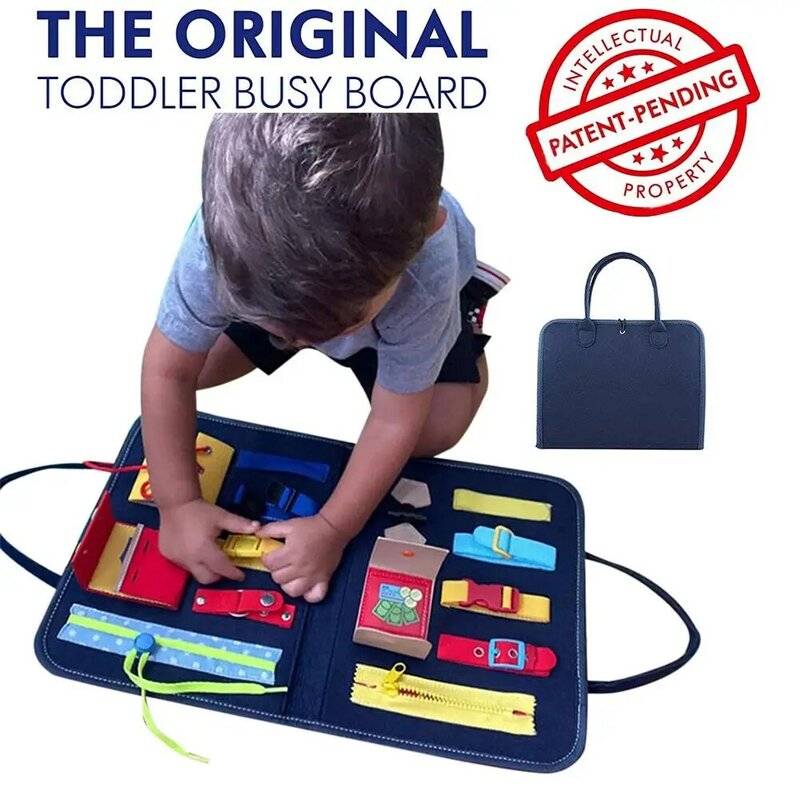 Habilidades da criança negócio placa casa busyboard fino motor habilidades brinquedos placas de atividade educacional aprendizagem brinquedos para o bebê quebra-cabeça