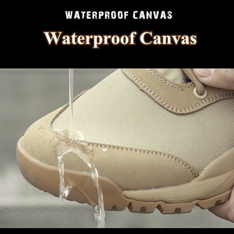 Ultralight Outdoor buty do wspinaczki szkolenie taktyczne buty wojskowe letnie oddychające siatki piesze wycieczki Desert Boot mężczyźni kobiety 35 -47 rozmiar