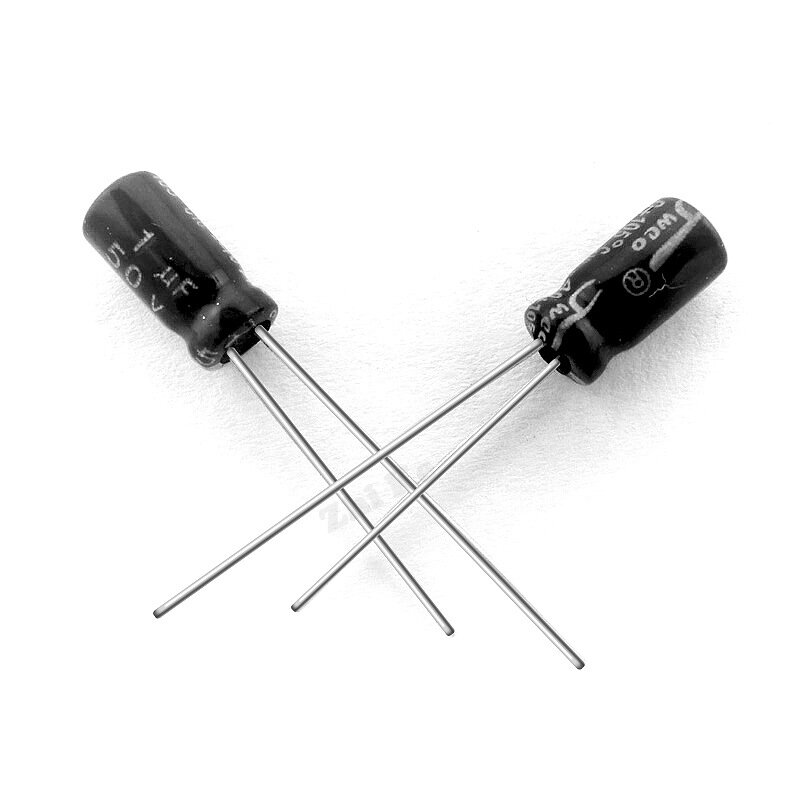 Алюминиевый электролитический конденсатор с низким ESR 20%, 50 В, мкФ, 5*11 мм, электрические конденсаторы, 50 шт.